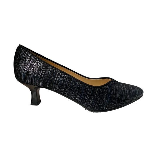 Sandal med hæl, kvinder, blå