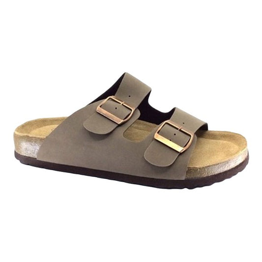 Slippers, herre, taupe