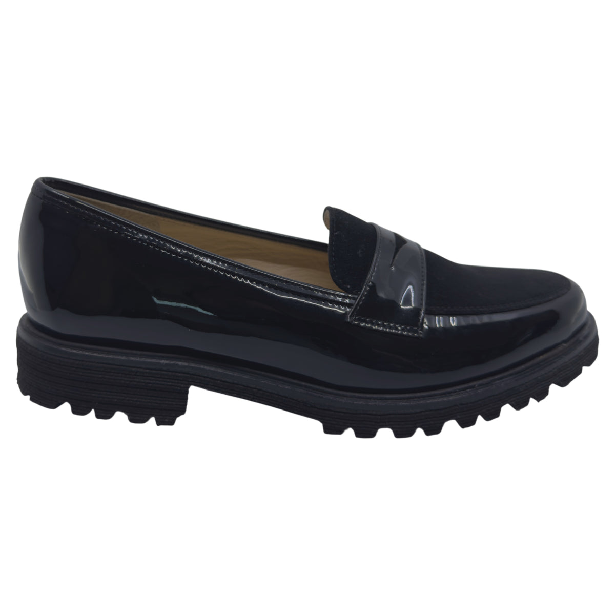 Sporty Loafers, kvinder, sort