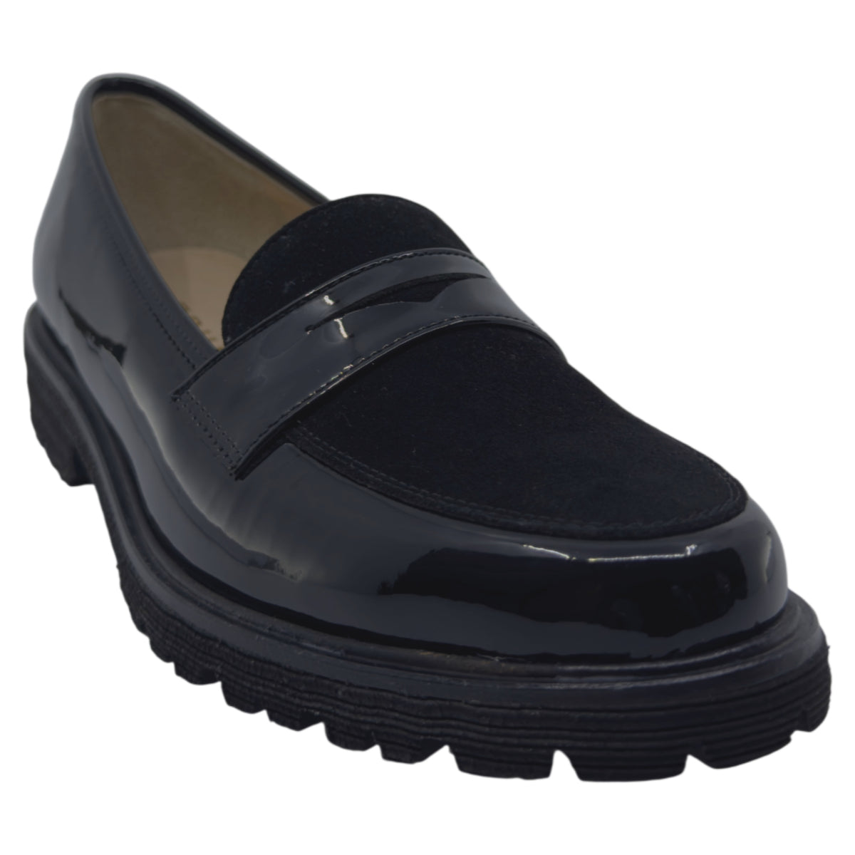 Sporty Loafers, kvinder, sort