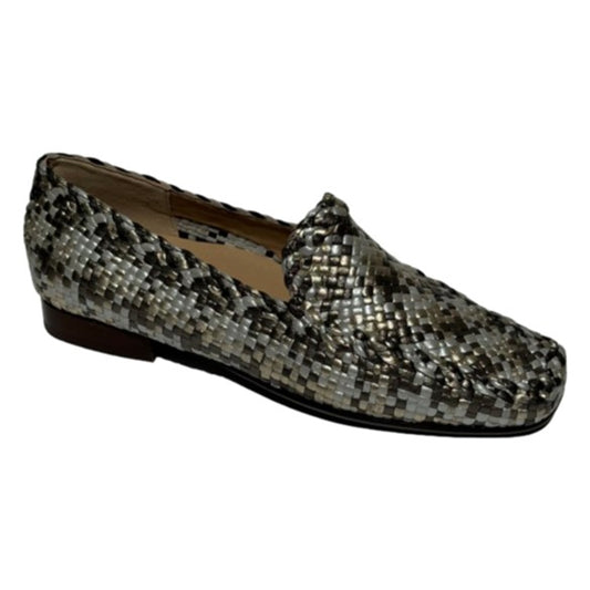 Loafers, kvinder, metallic