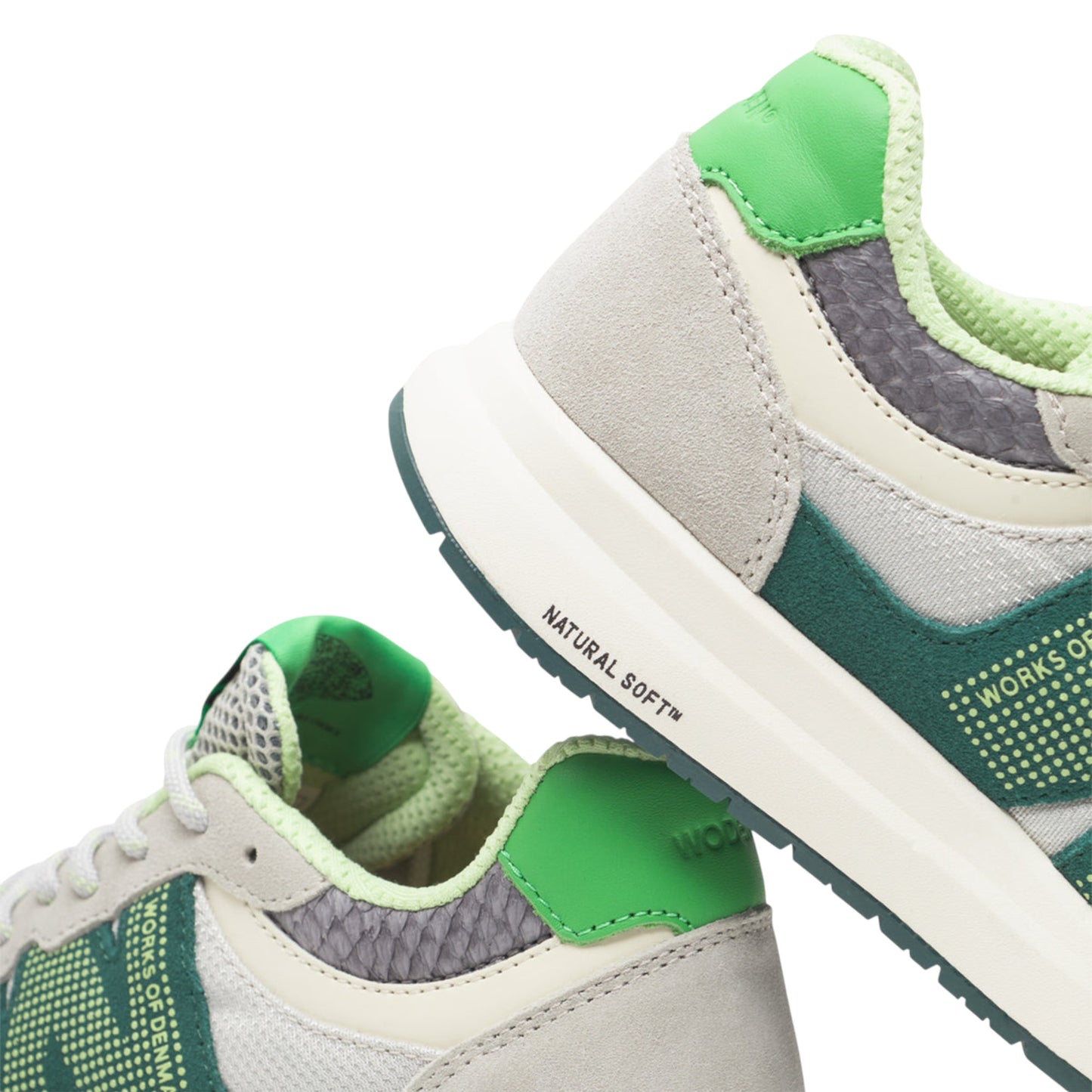 Rigmor Open Mesh sneakers, kvinder, apple green multi