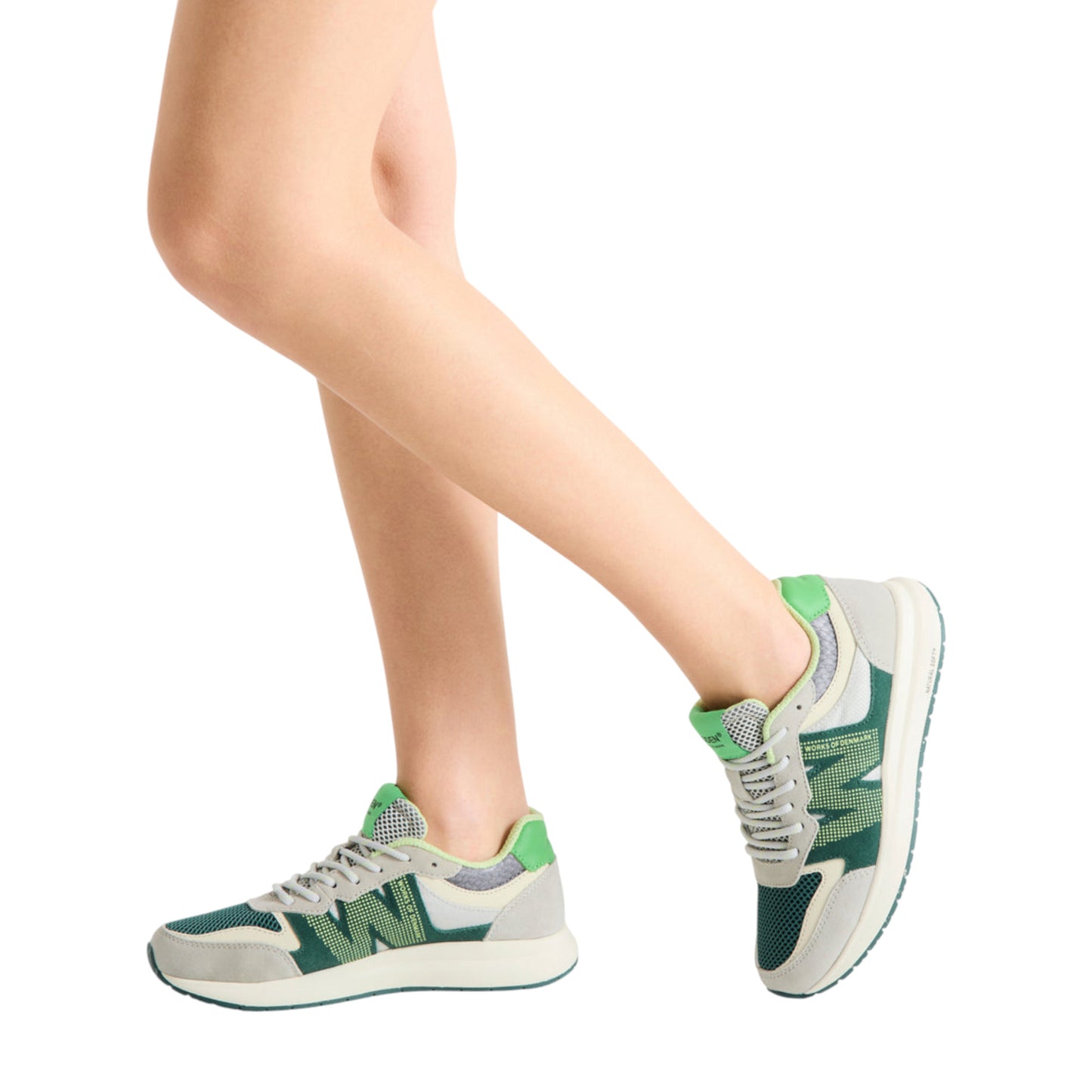 Rigmor Open Mesh sneakers, kvinder, apple green multi