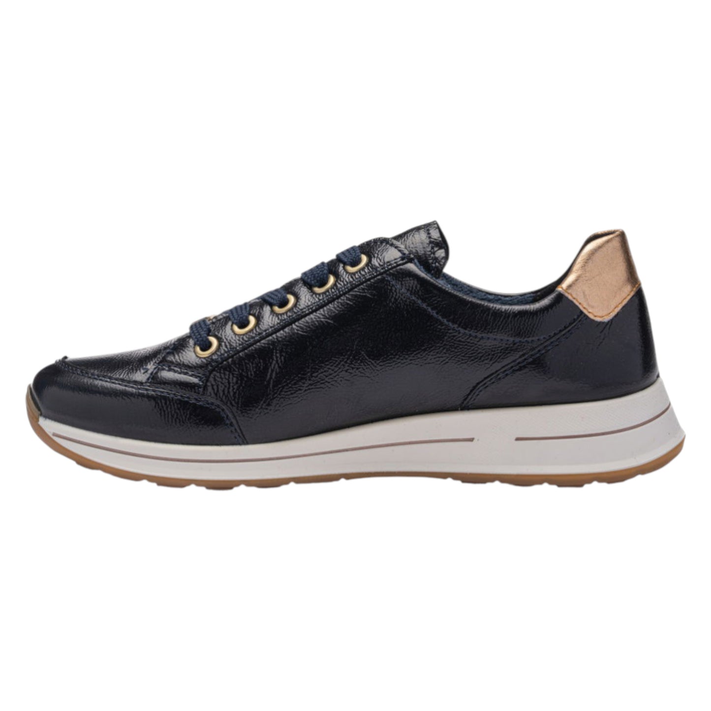 Osaka sneakers, kvinder, blå lak