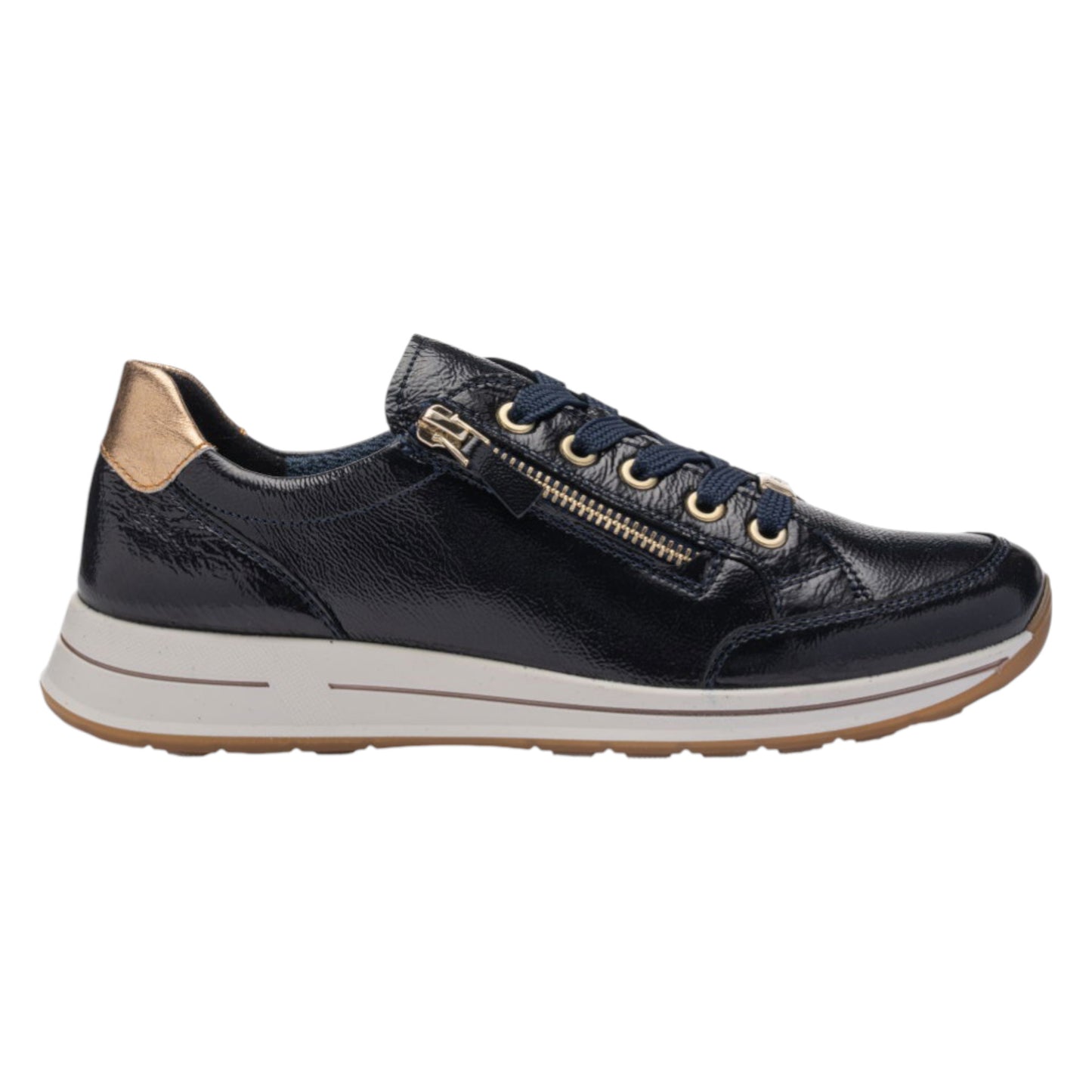 Osaka sneakers, kvinder, blå lak