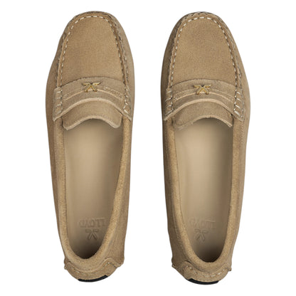 ORION DRIVE slip-ons, kvinder, beige