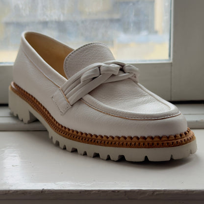 Loafers, kvinder, hvid