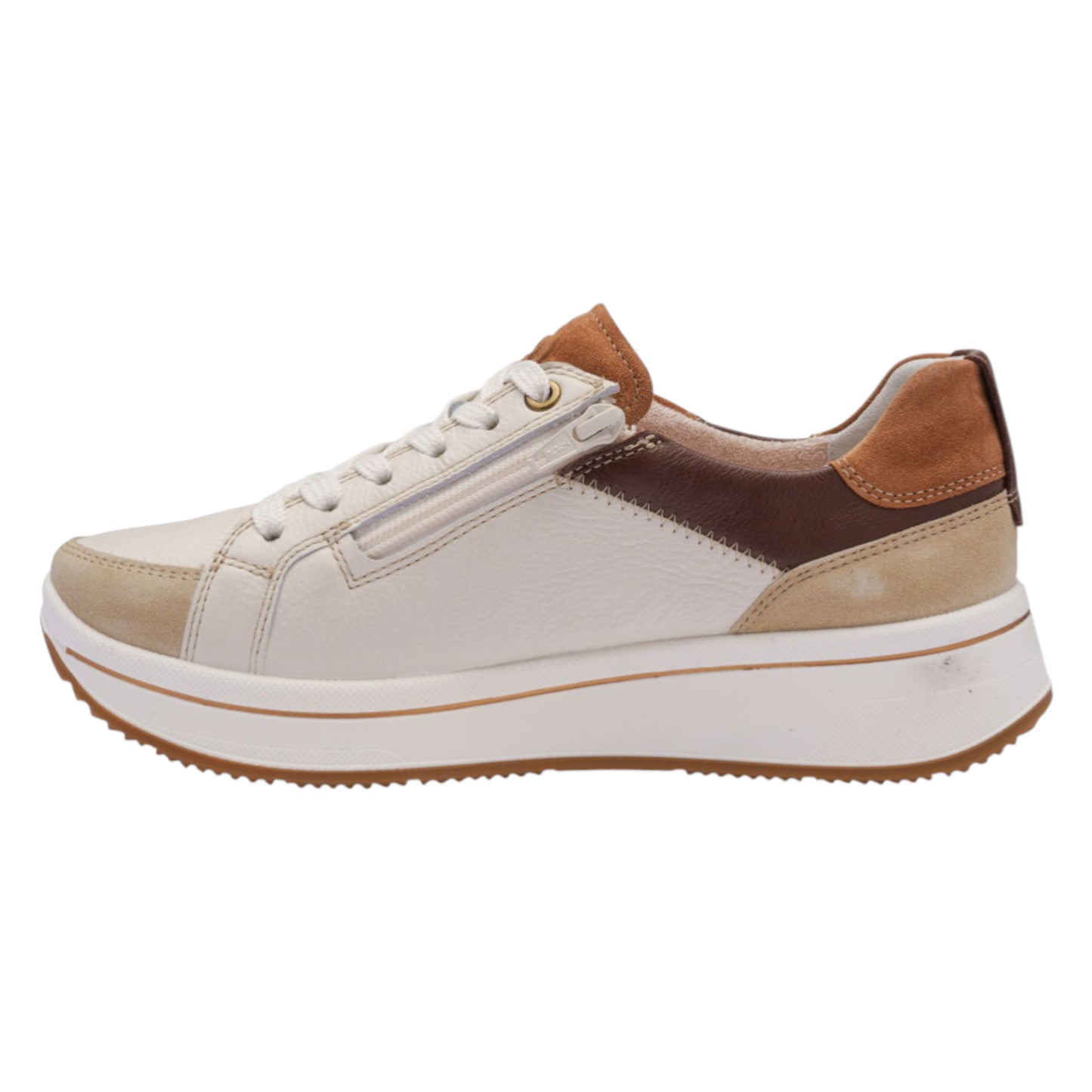 Sapporo sneakers, kvinder, creme / mocca