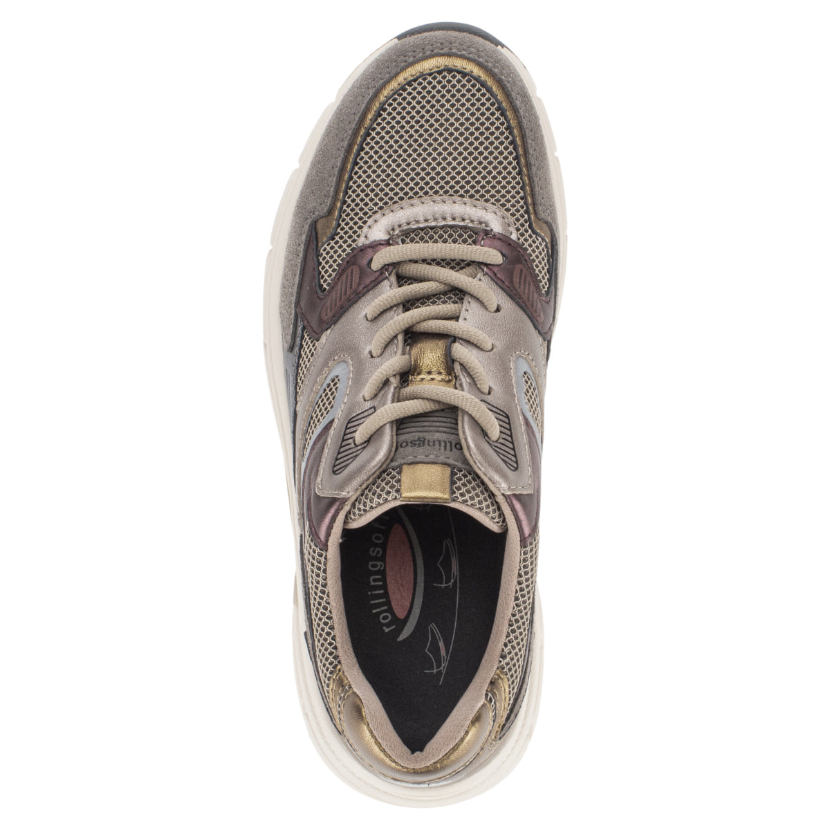 Sneakers, kvinder, mohair multi