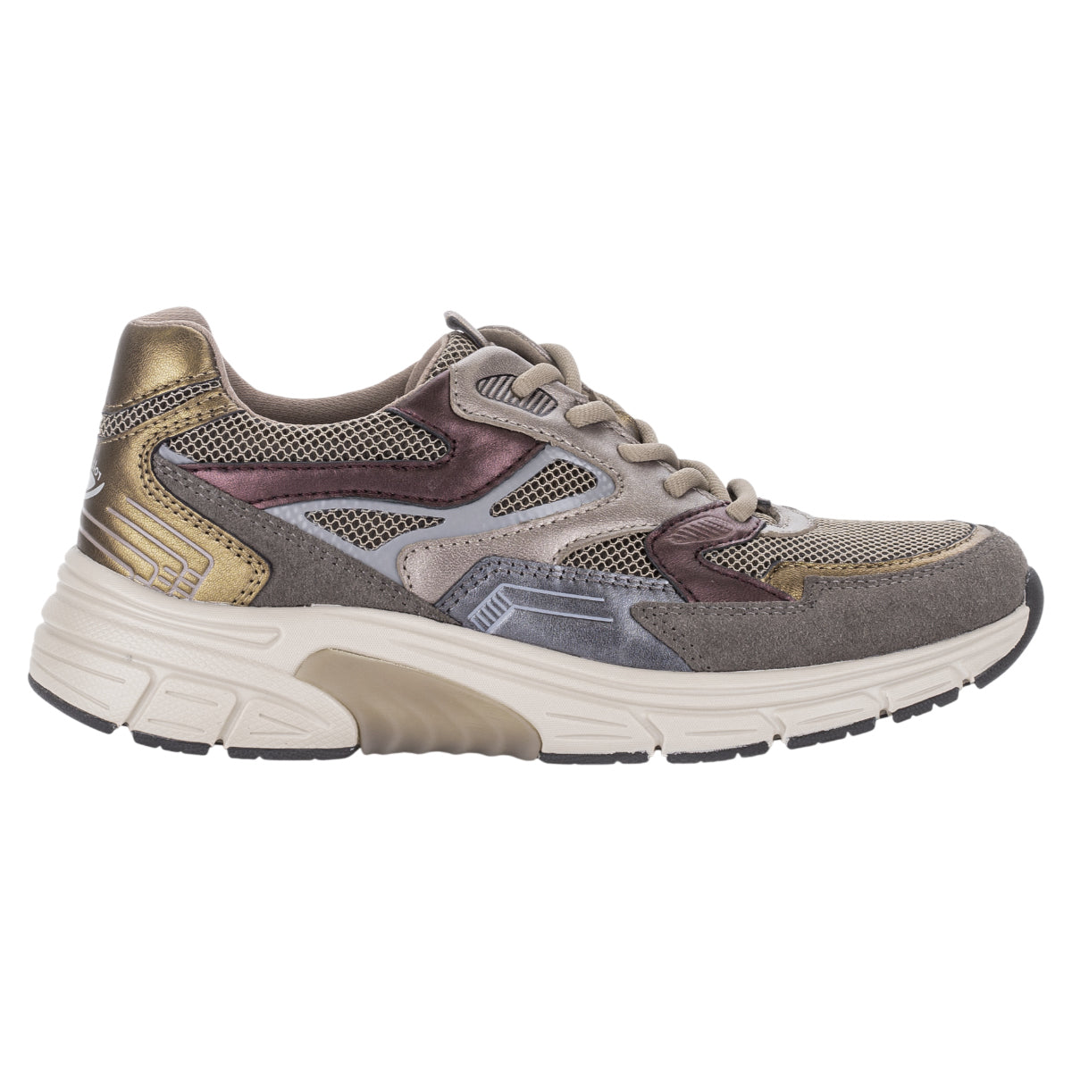 Sneakers, kvinder, mohair multi