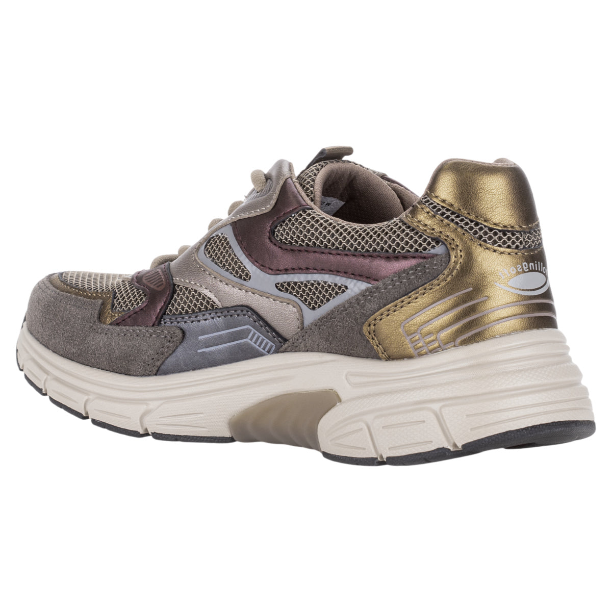 Sneakers, kvinder, mohair multi