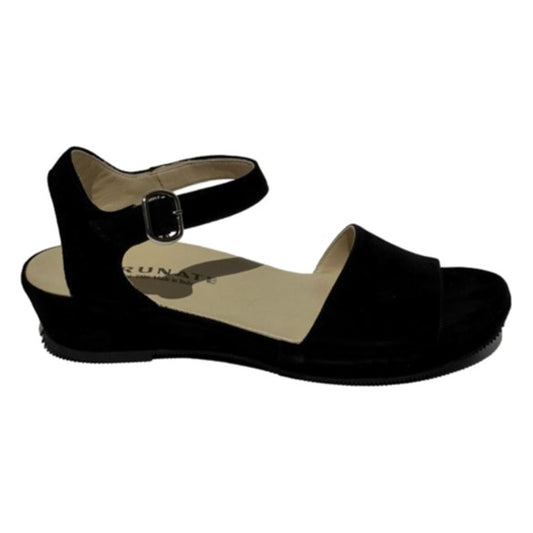 Sandaler med hæl, kvinder, sort