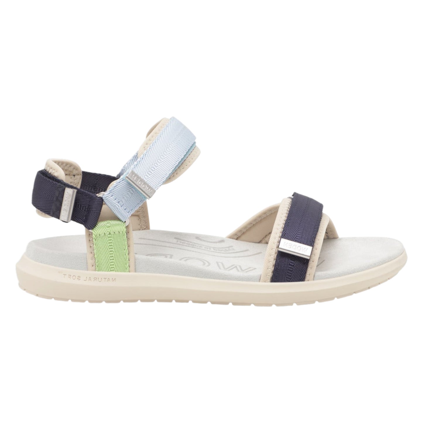 Line Lite flade sandaler, kvinder, moonstone