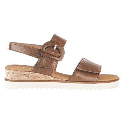 Flade sandaler, kvinder, brun