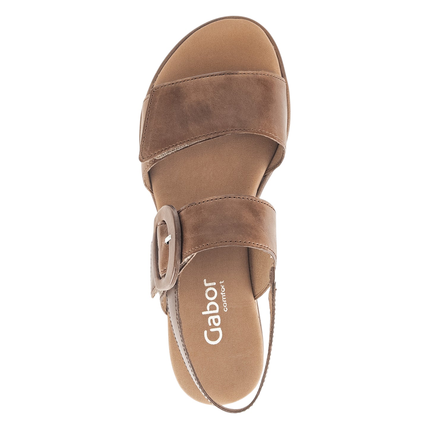 Flade sandaler, kvinder, brun