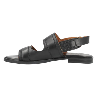 Sandaler med hæl, kvinder, sort