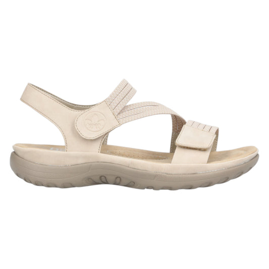 Vandresandaler, kvinder, beige