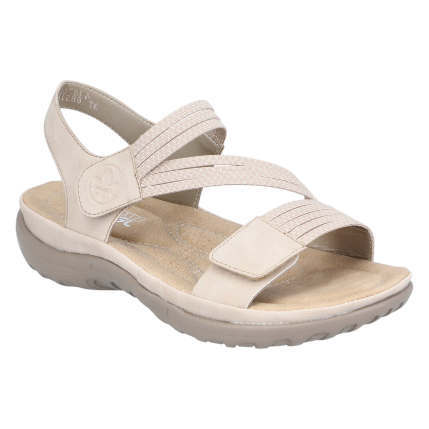 Vandresandaler, kvinder, beige