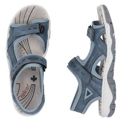Vandresandaler, kvinder, sky blå