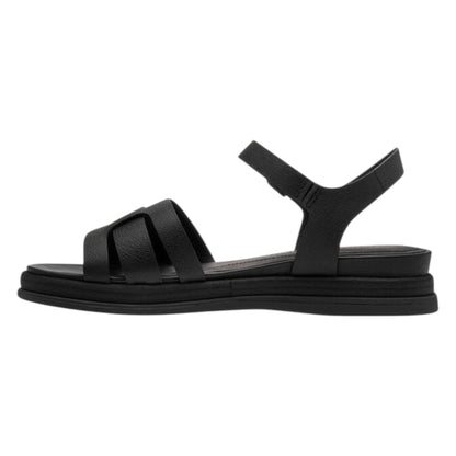 Flade sandaler, kvinder, sort
