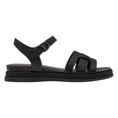 Flade sandaler, kvinder, sort