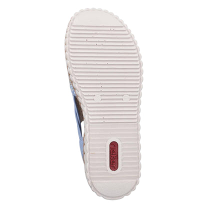 Sandaler med hæl, kvinder, aqua blå
