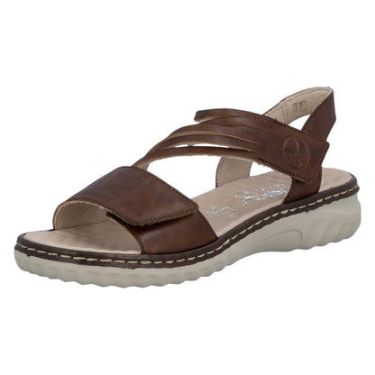 Flade sandaler, kvinder, brun