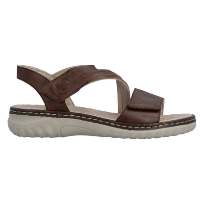 Flade sandaler, kvinder, brun
