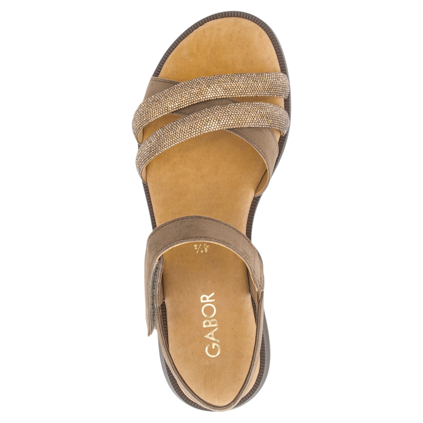 Flade sandaler, kvinder, brun