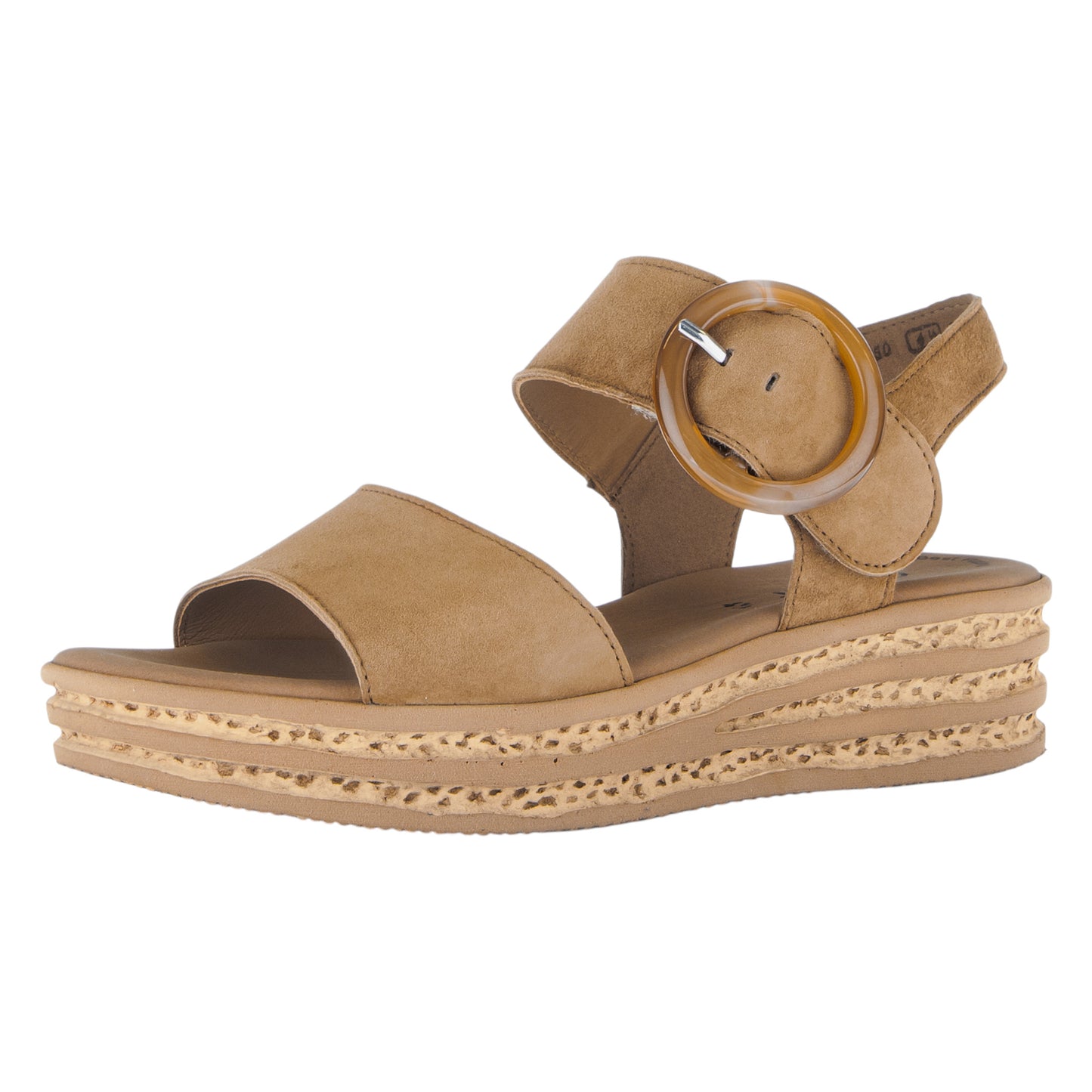 Sandaler med hæl, kvinder, brun