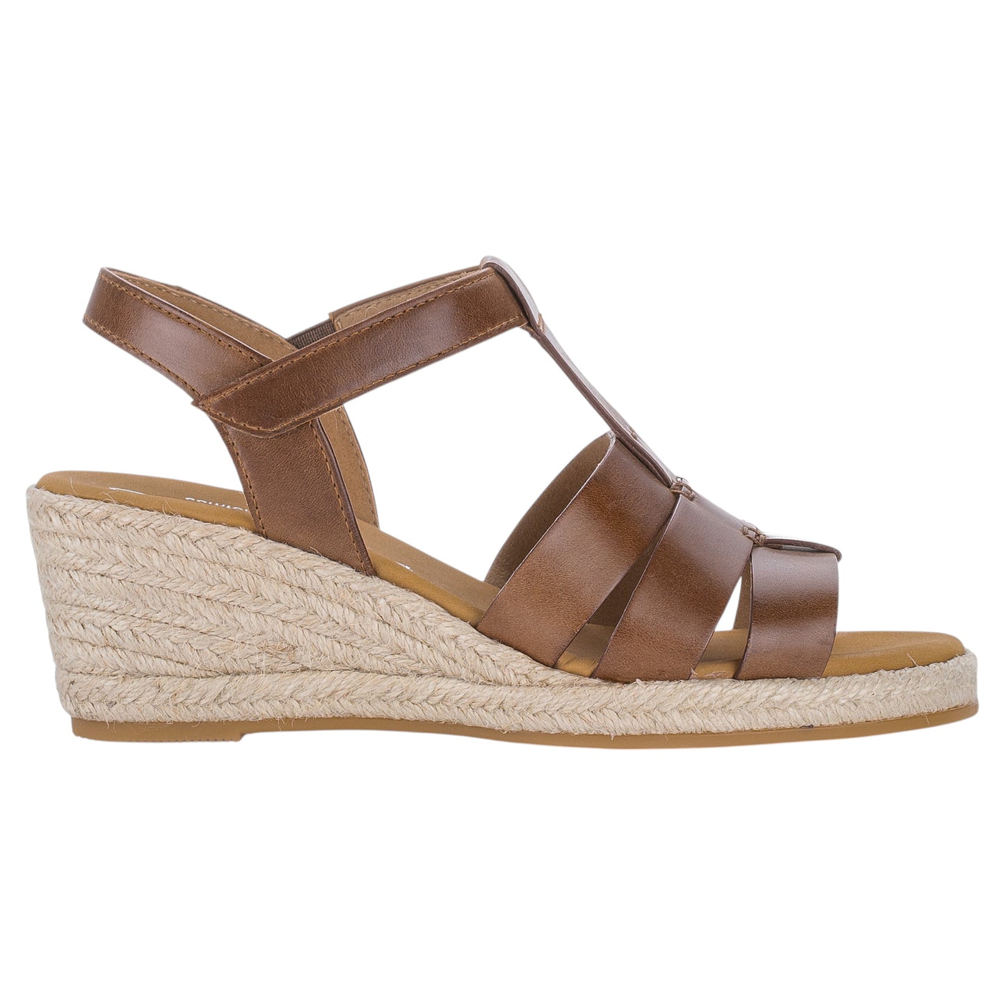 Sandaler med hæl, kvinder, camel brun