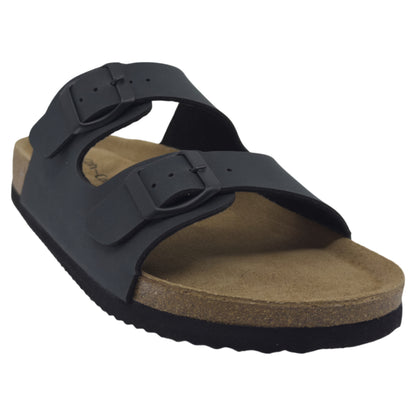 Slippers, kvinder, sort