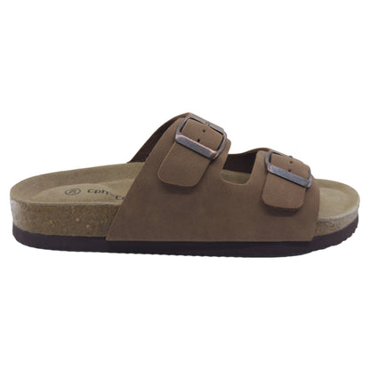 Slippers, kvinder, camel
