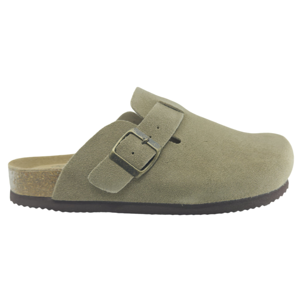 Slippers, kvinder, taupe