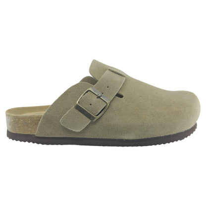 Slippers, kvinder, taupe