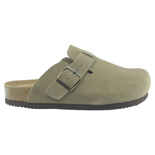 Slippers, kvinder, taupe