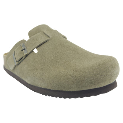 Slippers, kvinder, taupe