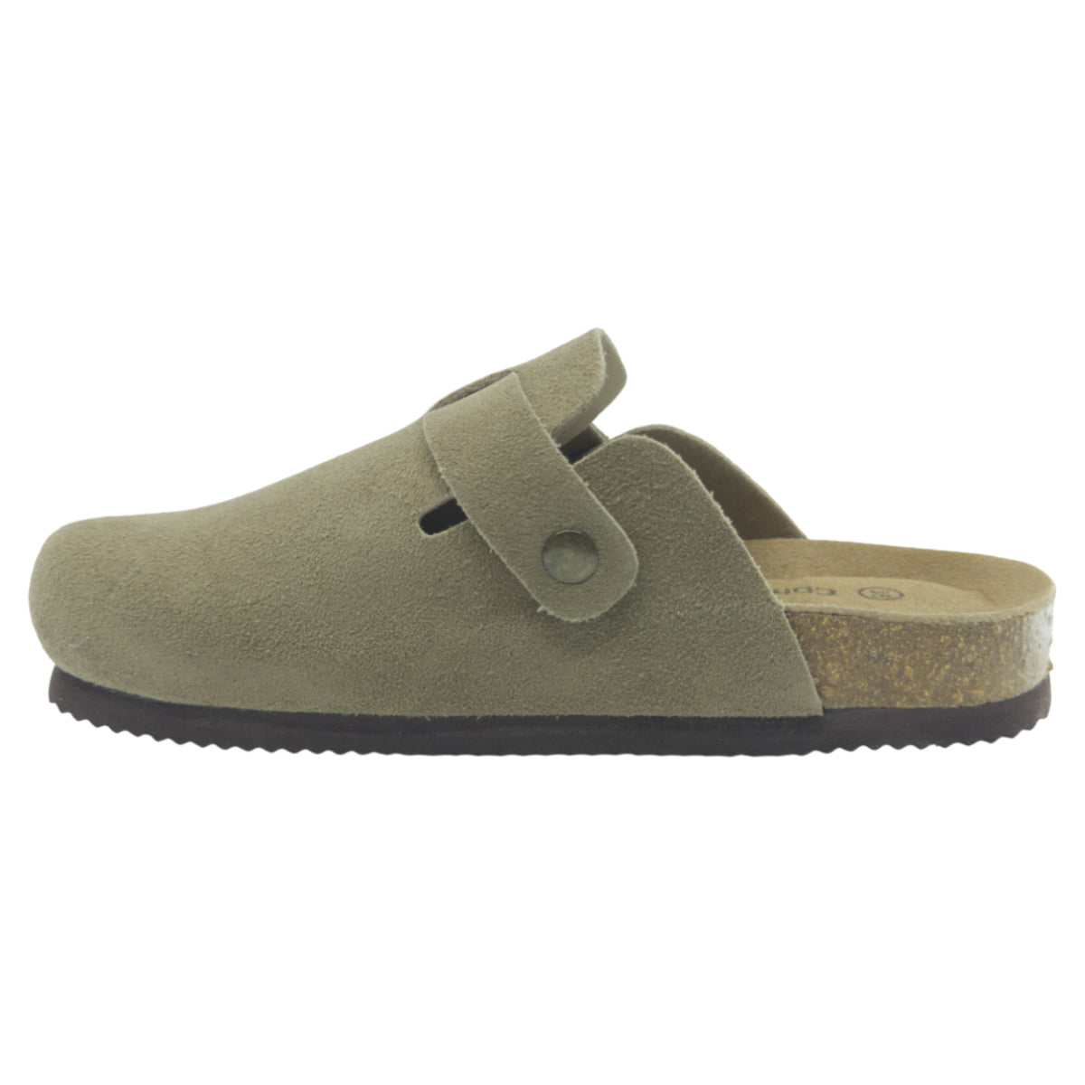 Slippers, kvinder, taupe