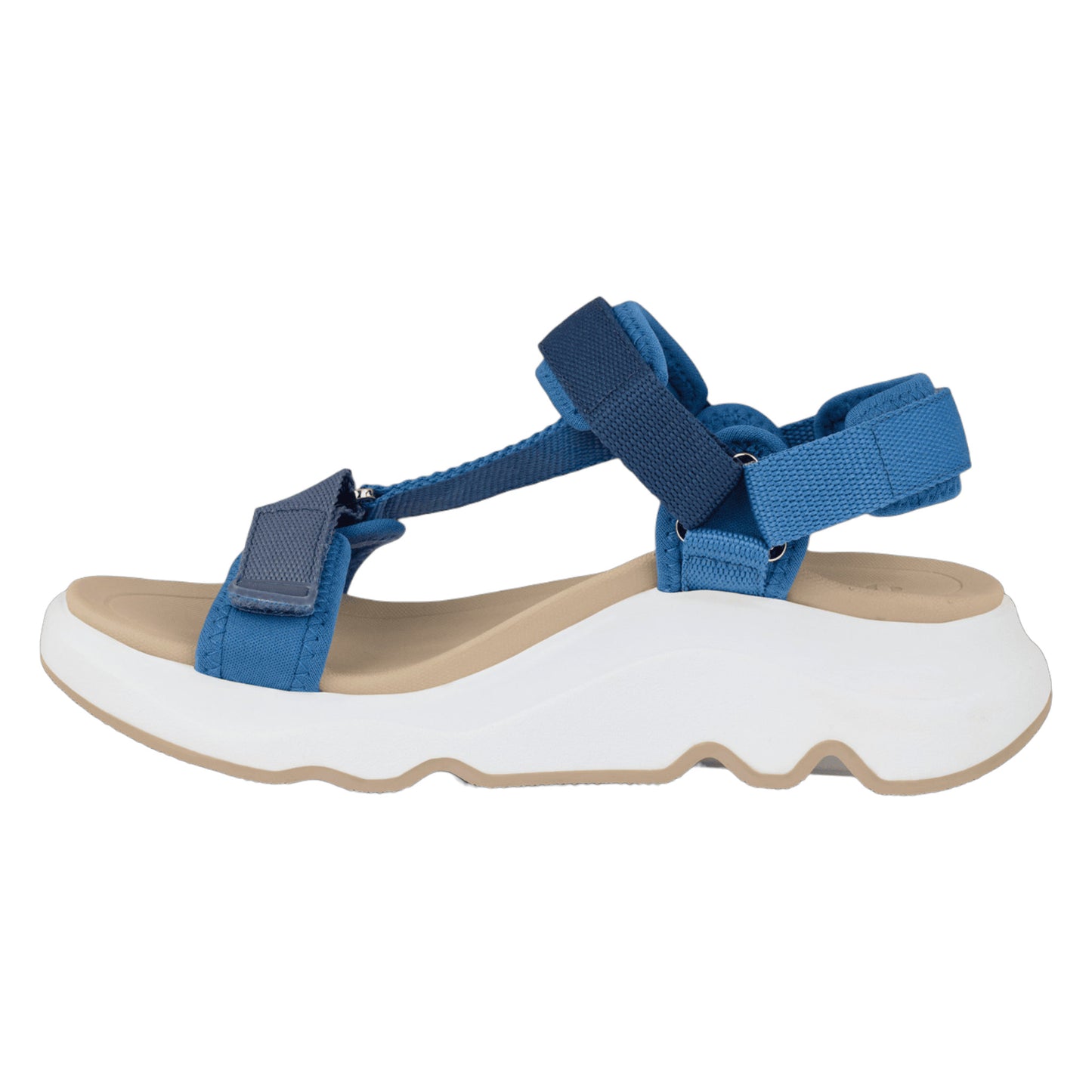 VENICE VAIA vandresandaler, kvinder, denim blå
