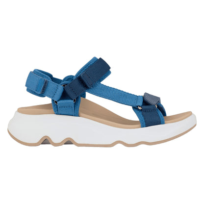VENICE VAIA vandresandaler, kvinder, denim blå