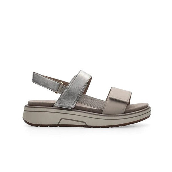 Lucca Flade sandaler, kvinder, silver