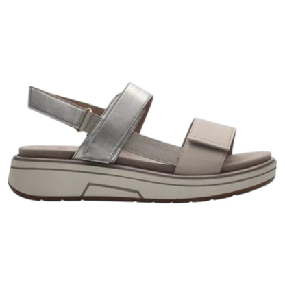 Lucca Flade sandaler, kvinder, silver