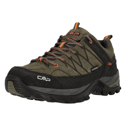 Rigel Low FitGo WP sneakers, herre, oliven