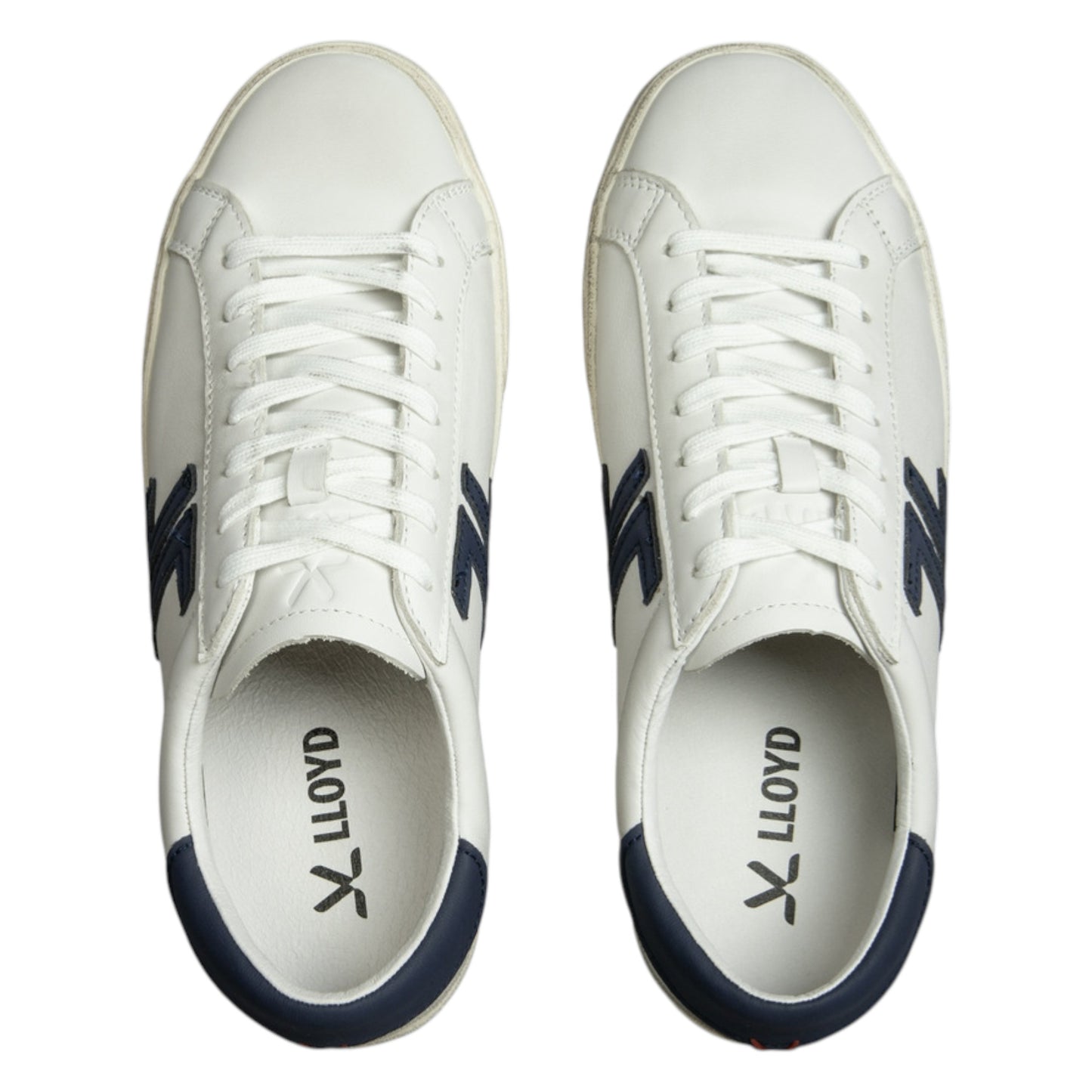 VULCAN sneakers, herre, offwhite / navy