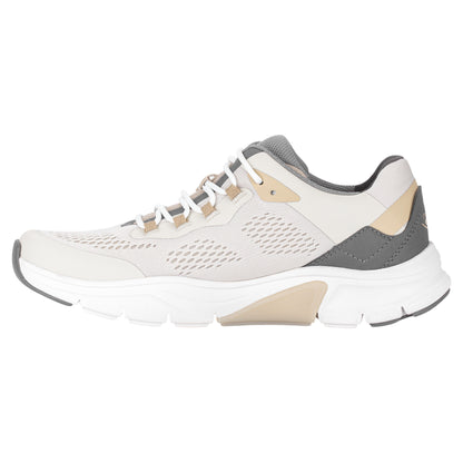 Sneakers, kvinder, ivory grå / sand