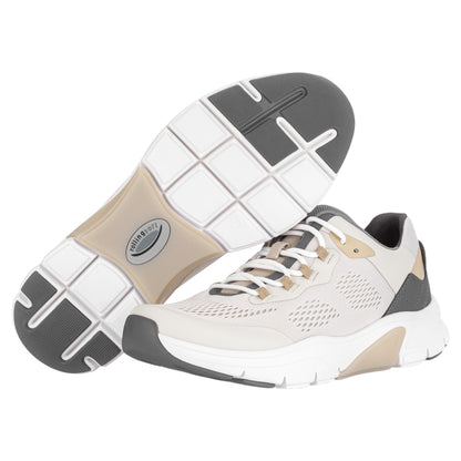 Sneakers, kvinder, ivory grå / sand