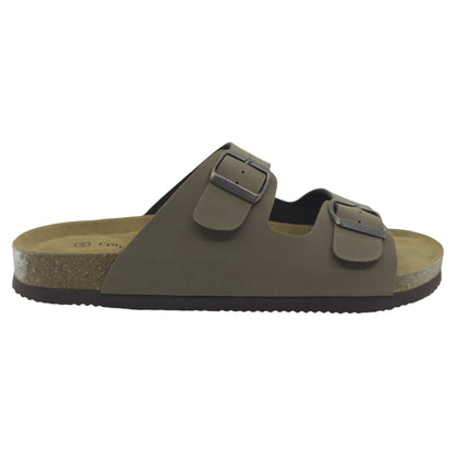 Slippers, herre, taupe