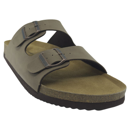Slippers, herre, taupe