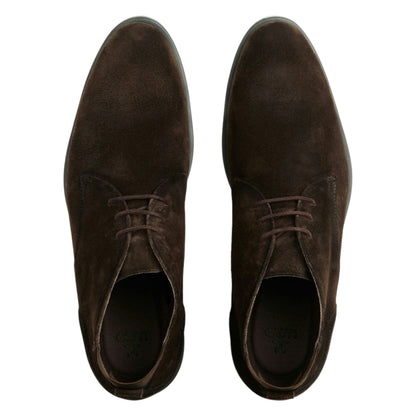 EEZY 325 korte støvler, herre, mørkebrun ruskind