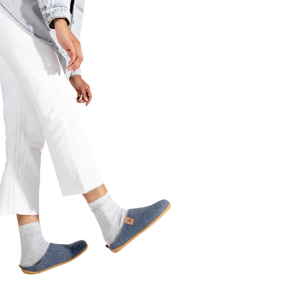 GREENYS hjemmesko, kvinder, navy